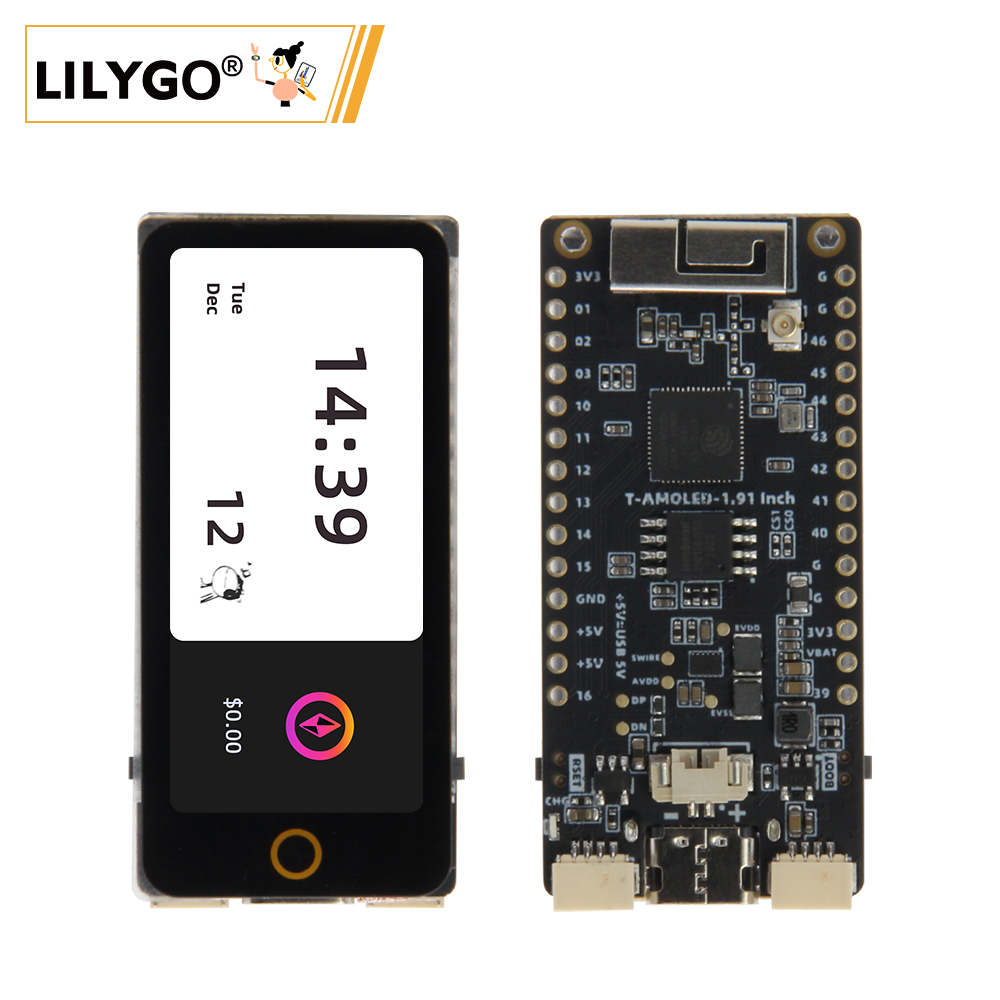 Ttgo T Watch - LILYGO® T-Display-S3 AMOLED ESP32-S3 1.91-inch RM67162