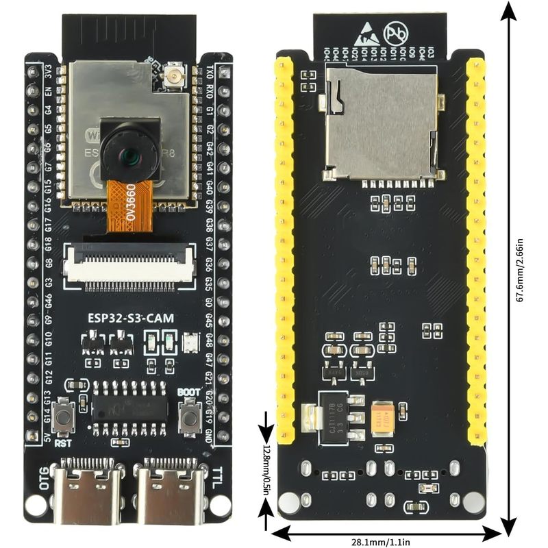 ESP32-S3-CAM Board With OV3660 - Doit Esp32 ulasan dan harga