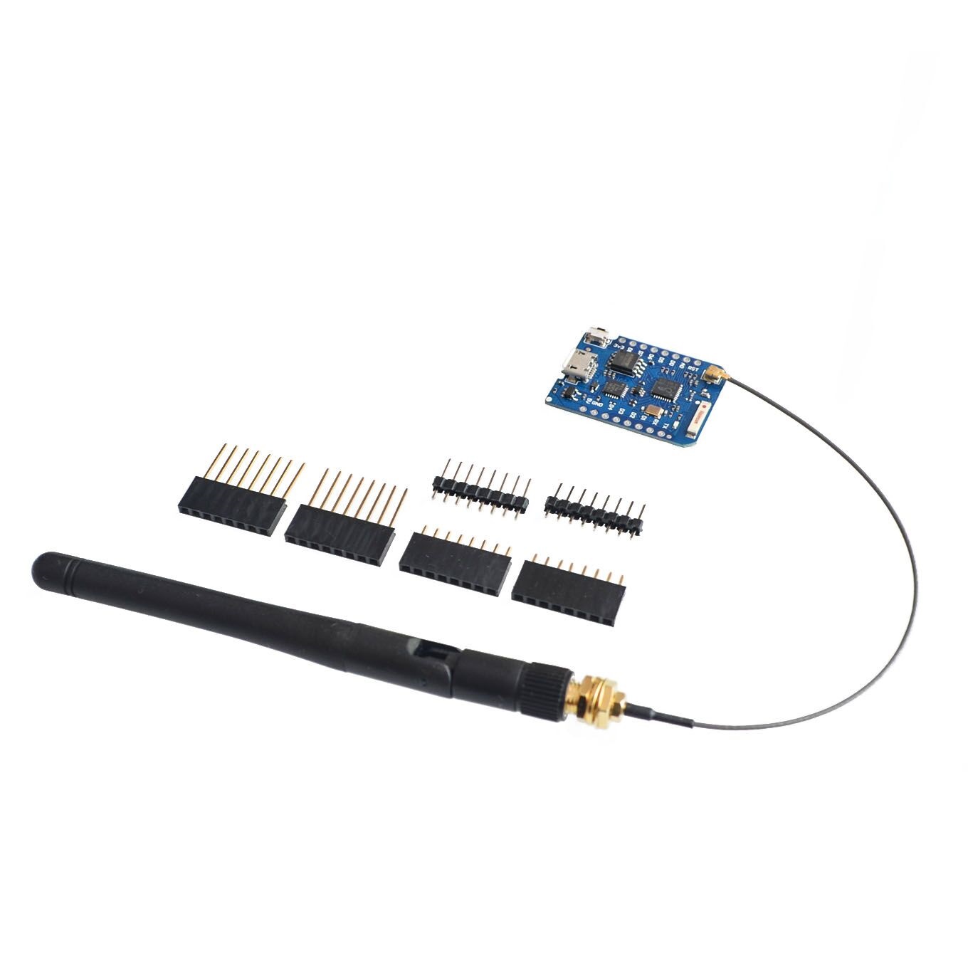 WEMOS D1 Mini Pro 4M 16M Bytes - D1 Mini Pro ulasan dan harga