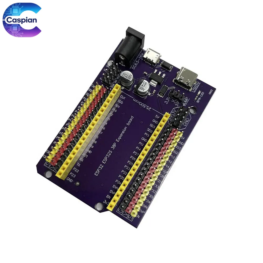 20Pcs ESP32S 38 Pin Purple Exp - Nodemcu 32S ulasan dan harga