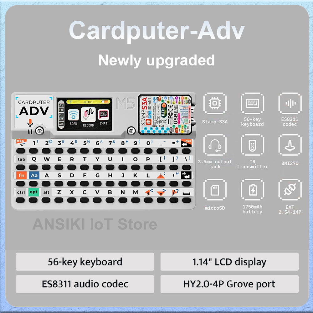 M5Stack Cardputer-Adv Programm - M5Stack ulasan dan harga